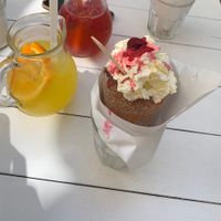   at Waffle Point U Kajetana in Prague