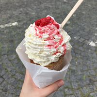   at Waffle Point U Kajetana in Prague