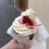 "Pink angel”  at Waffle Point U Kajetana in Prague