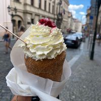 Pink Angel at Waffle Point U Kajetana in Prague
