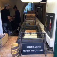 In the making... at Waffle Point U Kajetana in Prague