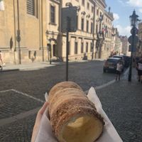 trdelnik at Waffle Point U Kajetana in Prague