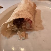 Cauliflower rolled pita. Yum!  at Aladdin's Eatery in Cincinnati