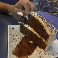 Bizcocho de chocolate buenísimo  at Sa Capca in Blanes