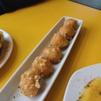 Croquetas at Sa Capca in Blanes