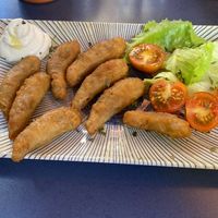 Vegan shrimps   at Sa Capca in Blanes