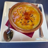 Creme de Catalan   at Sa Capca in Blanes