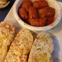Chorizo a la sidra at Sa Capca in Blanes