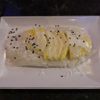 Coconut mango rice pudding   at Lemongrass in Hamilton