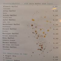 Menu at Eisdielerin in Cologne