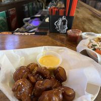 Soft pretzels  at Old Shillelagh in Detroit