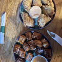 Pretzel bites & Ruben rolls   at Old Shillelagh in Detroit