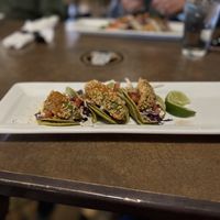 Avocado tacos  at Brues Alehouse Brewing Co in Pueblo