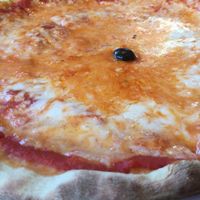 Vegan pizza.  at Java & Jazz in Forest Row