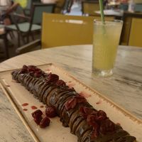   at Hari's Creperie in Crete