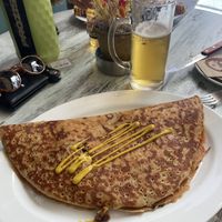   at Hari's Creperie in Crete