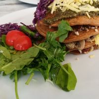 Vegan pancakes at Hari's Creperie in Crete