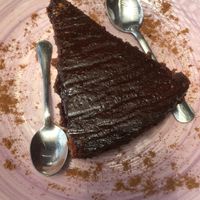 Brownie at Earth Cafe - Derb Zawak in Marrakech