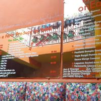 Menu at Earth Cafe - Derb Zawak in Marrakech