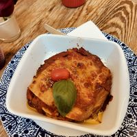 Lasagna al ragù di soia at Il Forno di Pitagora in Rovereto