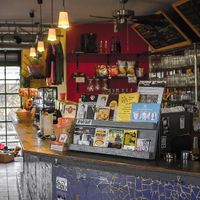 Bar at Cafe Na pul cesty in Prague