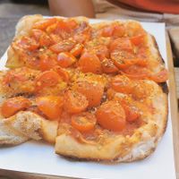 Amazing arribarta at Pinsa 'Mpo in Rome