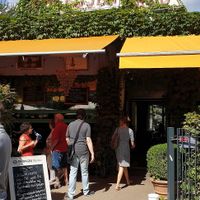 Eingang at Schleusenkrug in Berlin