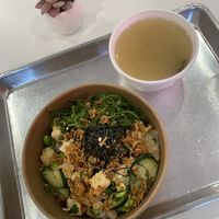 Peace & Love bowl  at Square Root Poke in Katy