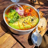 Vegan El Frijolero (The Beaner) at Inside Cafe in Guanajuato