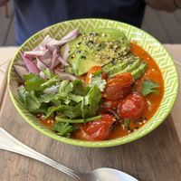 Bean soup  at Inside Cafe in Guanajuato