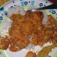 Aloo goobi off lunch buffet at Taste of Curry in Port Richey