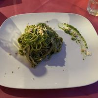 Wholewheat vegan pasta   at Ristoro Dantesca in Pisa