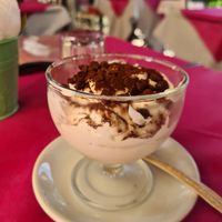Tiramisu vegana at Ristoro Dantesca in Pisa
