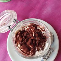 Tiramisù vegano at Ristoro Dantesca in Pisa