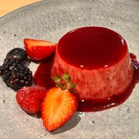 Panna cotta ai frutti di bosco  at Ristoro Dantesca in Pisa