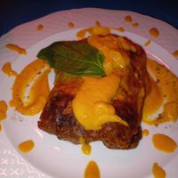 Vegan lasagna. This was really delicious. at Ristoro Dantesca in Pisa