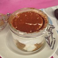 Tiramisù at Ristoro Dantesca in Pisa