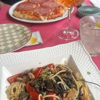 No clam pasta  at Ristoro Dantesca in Pisa