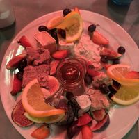 Vegan cheese plate  at Ristoro Dantesca in Pisa