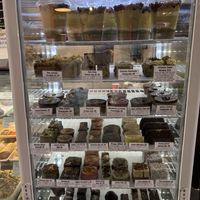 Cake and dessert fridge   at Raw Raw Raw in Fremantle