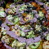 Abobrinha (zucchini) at Fermentô in Porto Alegre