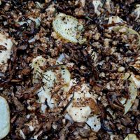 Shimeji (shimeji mushrooms) at Fermentô in Porto Alegre