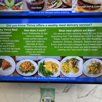 Meal delivery  at Thrive Juice Cafe in Arlington