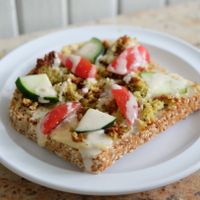 Greek Toast at Thrive Juice Cafe in Arlington