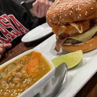 Smokin boss burger #Veganuary at O'cado in Sherman Oaks