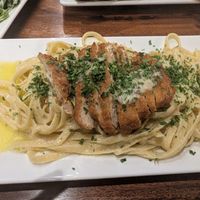 Chickun Picatta Fettuccine at O'cado in Sherman Oaks