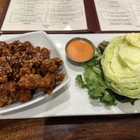 Szechuan Lettuce Cups  at O'cado in Sherman Oaks
