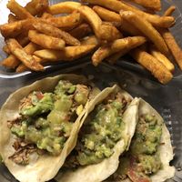 The Street tacos! Yum  at O'cado in Sherman Oaks