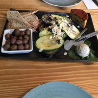 Cheese selection  at Orteá - Vegan Collective in Lisbon
