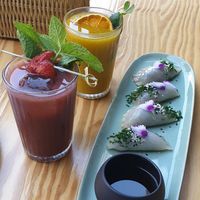 Gyozas at Orteá - Vegan Collective in Lisbon